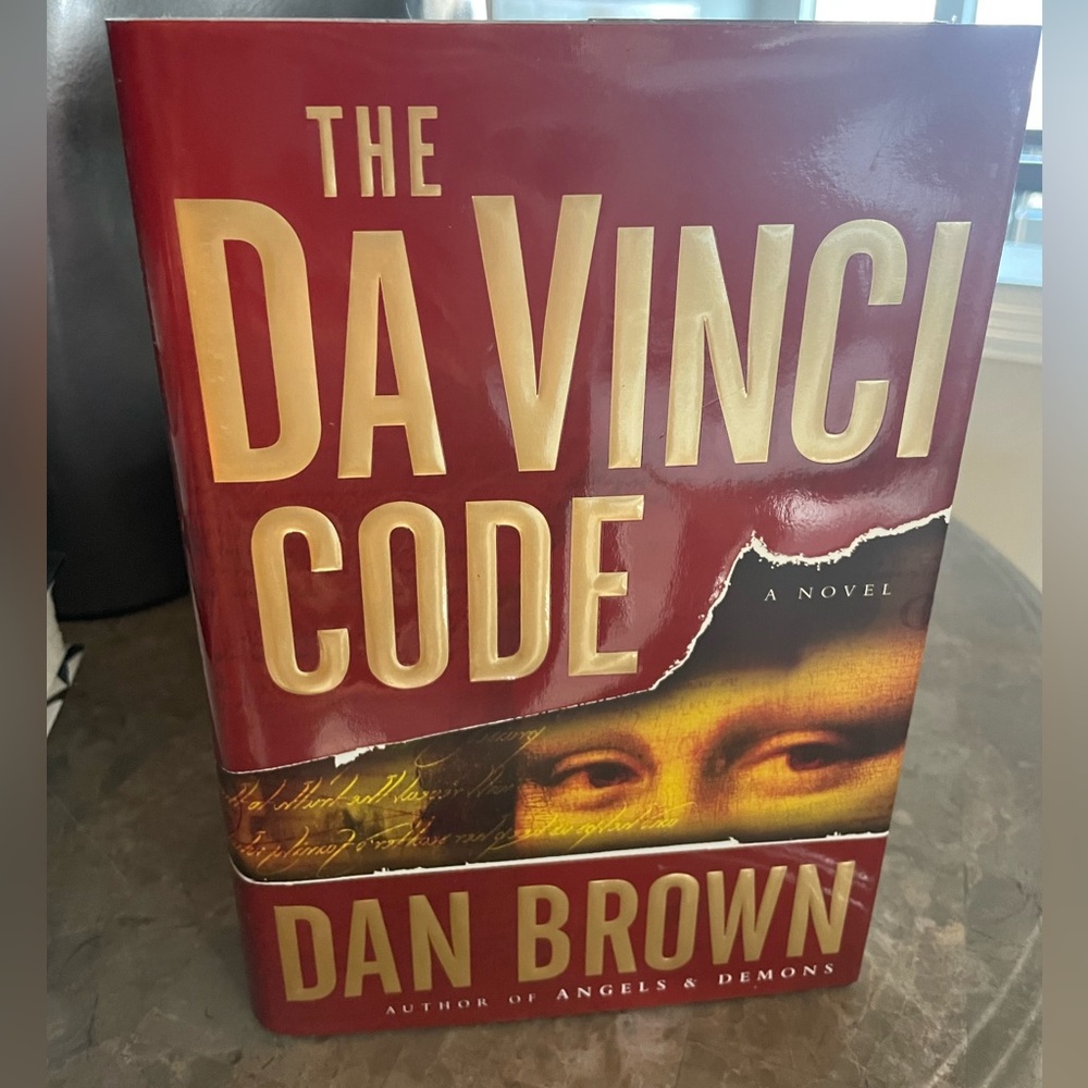 The Da Vinci code hardback book